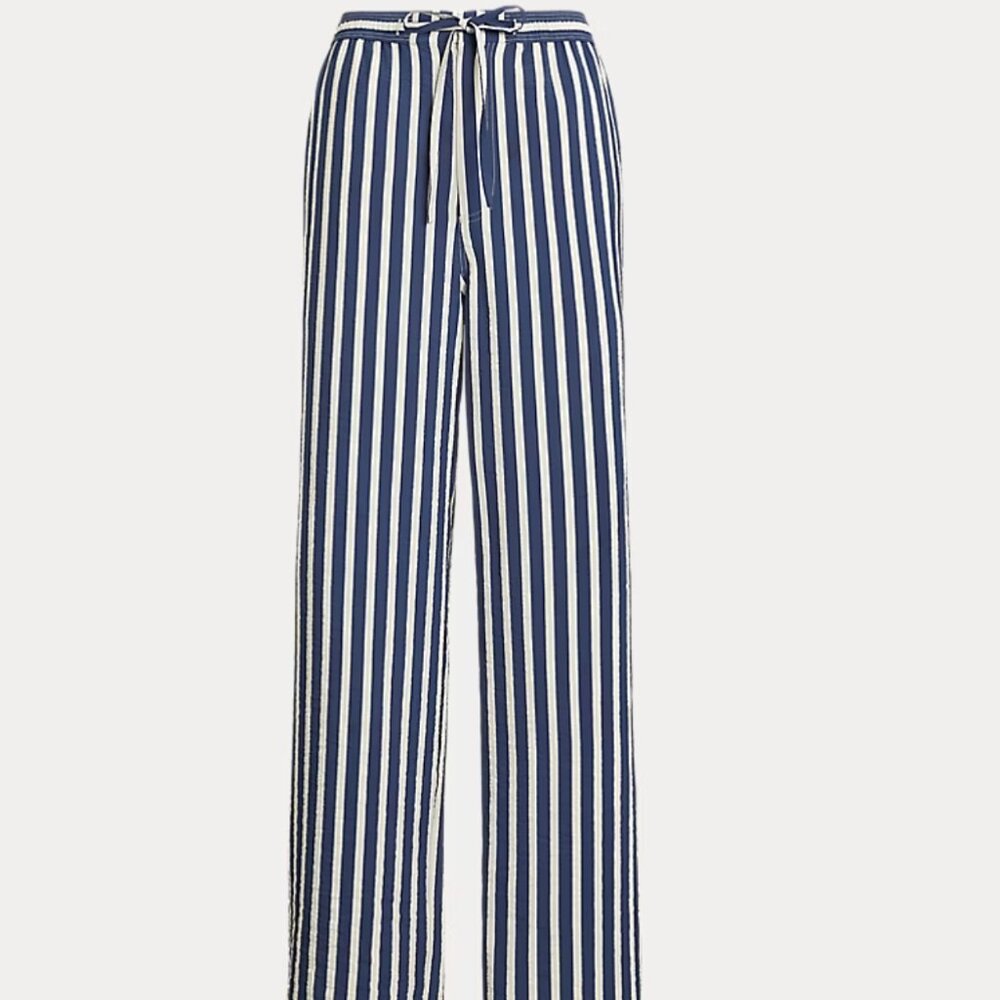 Polo Striped Blue and White Pants